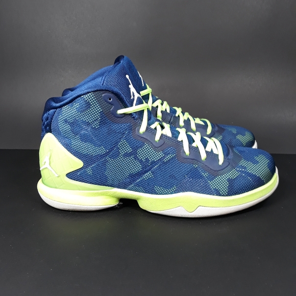 Nike Air Jordan Super fly 4 Insurgent Blue Sz 9 - Picture 3 of 6